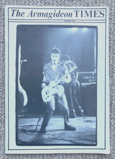 The Clash Armagideon Times  No.2-music, images fanzine Photos Pennie Smith. PUNK