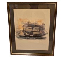 Original watercolour print - print, on