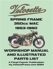 VELOCETTE MAC 350cc SPRING