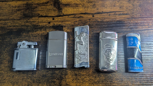 Vintage lighters job - job, of