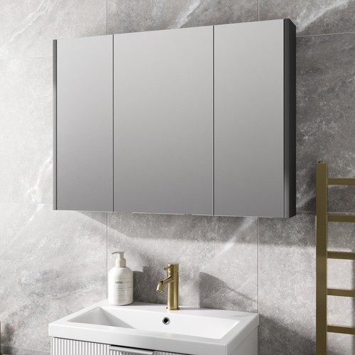 900mm bathroom mirror cabinet - 900mm,