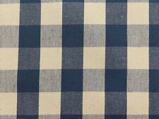 Club Gingham Check Blue Ivory