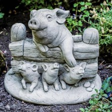 Adorable Pig Family Garden