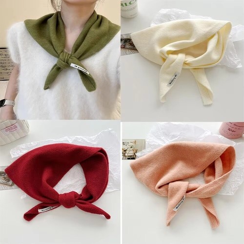 Multi functional knitted scarf - knitted,