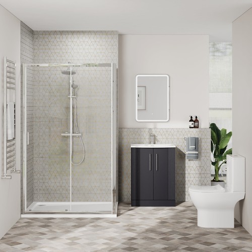 Full bathroom suite - suite, 500mm