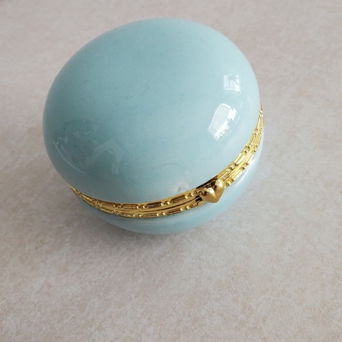 Ceramic macaron trinket - ceramic,