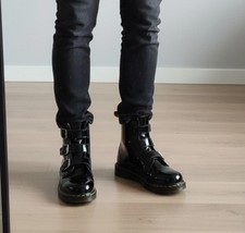 Dr Martens Castel Patent Boots
