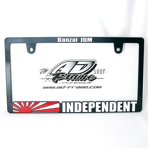 Raised banzai jdm number plate - banzai,