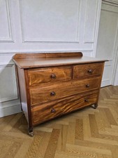 An Antique Early 20th Century Mahogany Chest of Drawers ~Delivery Available~