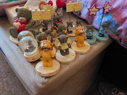 You tatty teddy - me,