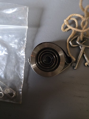 Vintage clock springs - vintage, spares