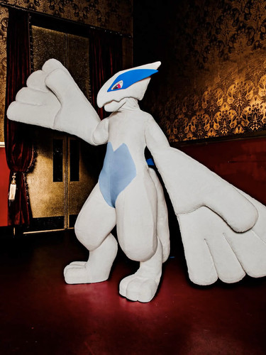Custom lugia fursuit full - lugia,