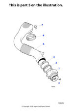 Jaguar Genuine Air Pipe Hose