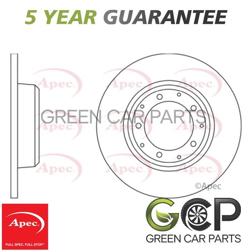 Apec rear brake disc - rear, land