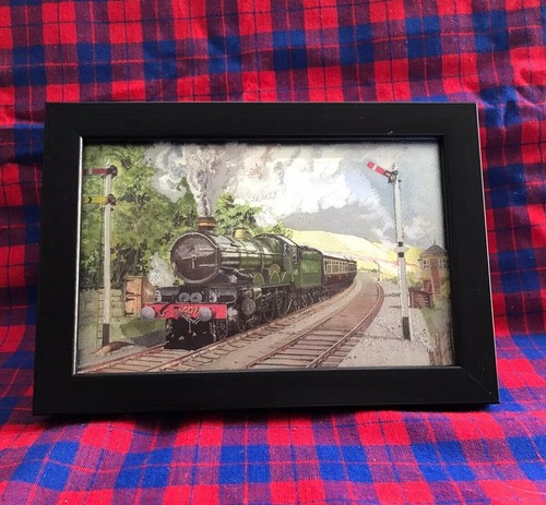 Steam train dufex waxed foil - train,