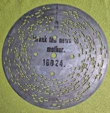 Antique Music Box Disc