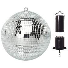 Silver Mirror Ball Party