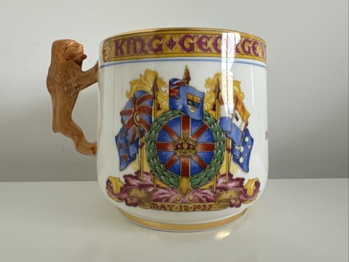 1937 coronation mug paragon - coronation,