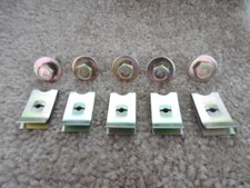 PEUGEOT ENGINE PANEL COVER UNDERTRAY METAL TORX SCREW SPEED SPIRE FASTENERS NUTS