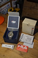 NEW Rare Fila Men's YM62 Titanium MOVT-YM62 Watch 391-G RET03