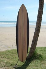 Surfboard wooden 100cm - wooden,