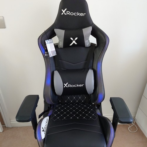 Rocker gaming chair with - x,
