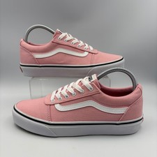 Vans Pink Canvas Trainers