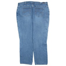 Lee 90's Lightwash Straight Leg Baggy Jeans / Pants 44 Blue