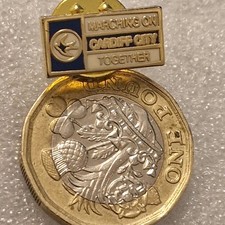 Cardiff City Micro Badge