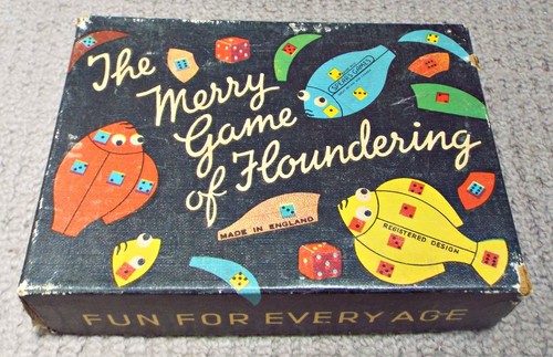 The merry game floundering - the,