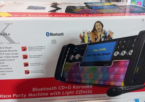 Easy karaoke bluetooth g - karaoke, cd+g