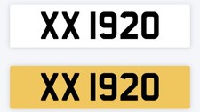 1920 YEAR Private number plate