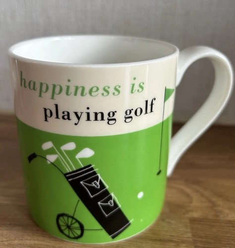 Golfing mug happiness is - ‘happiness,
