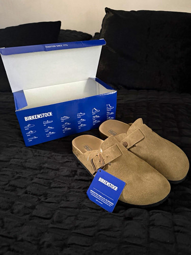 Birkenstock suede buckle - birkenstock, clog