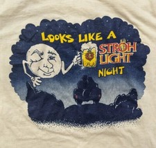 Vintage 80s Stroh Light Night