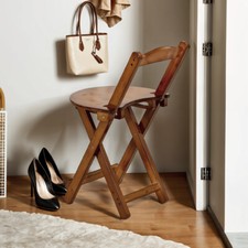 2 PCS BAMBOO WOOD FOLDING