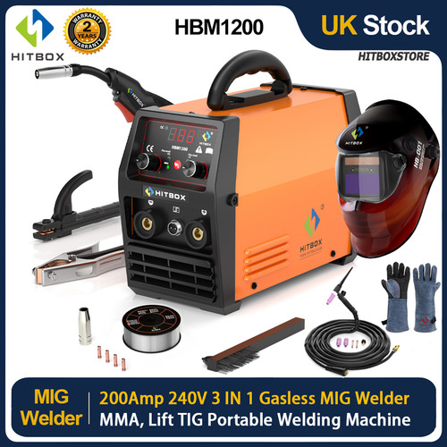 Hitbox hbm1200 gasless mig - hitbox,