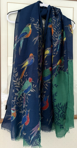 Scarf beautiful birds - birds, a