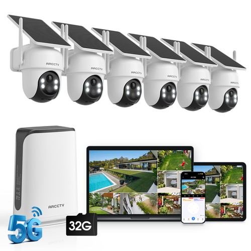 Anran cctv solar security - anran,
