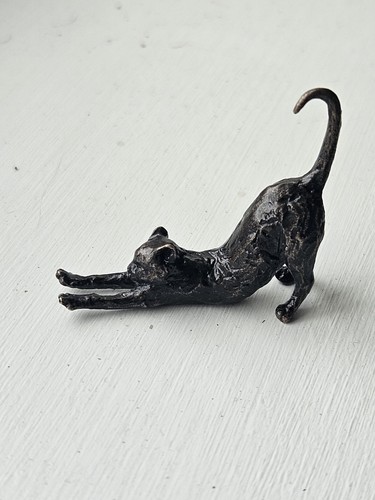 Miniature bronze statuette - ,