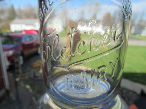 Trehp milk bottle - bottle, fletcher