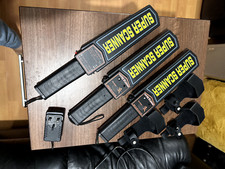 Metal Detector Portable Handheld Pinpoints Security Wand Scanner Sound & Vibrate