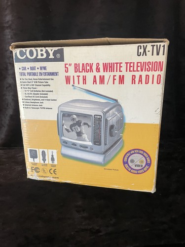 New coby tv1 portable - new, cx-tv1