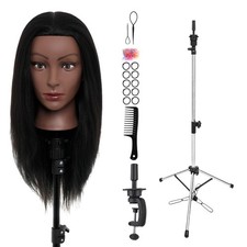 100% Real Hair Training Head