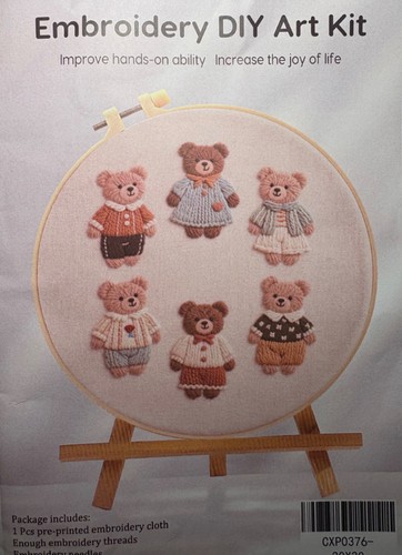 Teddy bear complete - sewing, kit