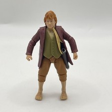 The Hobbit An Unexpected Journey Bilbo Baggins 3” Action Figure Toy #AA