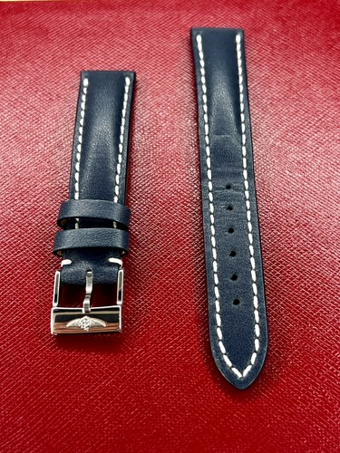 Breitling leather blue - breitling, watch