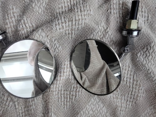 Tex round wing mirrors - mirrors, and
