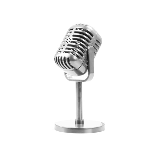 Vintage mic prop - prop, vocal
