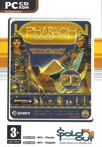 Pharaoh gold cd - pc, game